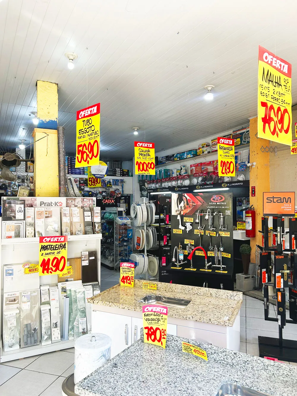 Interior da loja 7